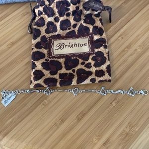 Brighton Tuscan Etched Heart Bracelet